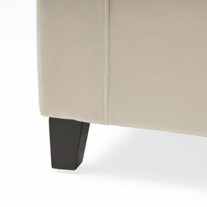English Elm Guernsey Tufted Storage Ottoman with Lift Top Hidden Compartment for Living Rooms 59336.00NVLT