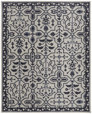 Feizy Rugs Fallon Hand-tufted Wool Rug - Rustic Tranquility With Calming Hues And Stylish Appeal For Your Home Gray,Blue,Ivory Wool Fln8839fivy000f00