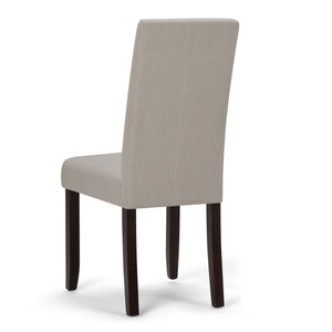 English Elm Acadian Parson Dining Chair Set Of 2 - Elegant Light Beige Upholstery For Versatile Seating Comfort B136P159798