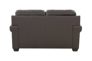 Porter Designs Porter Parma Top Grain Leather Loveseat - Elegant Brown Sofa With Comfort & Style For Your Home Brown Leather 02-189-02-4628