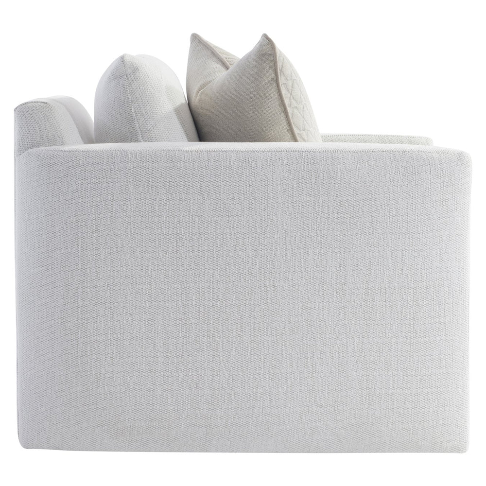 Bernhardt Bernhardt Rory Swivel Chair — Made-To-Order Plush Feather-Down Cushion, 360° Rotation, Tailored Finish P7852SA