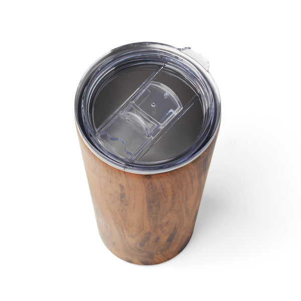 Lenox Cambridge 20 Oz Wood Stainless Steel Highballs, Set of 2 NO COLOR METAL EP54BLKPTCB2DS