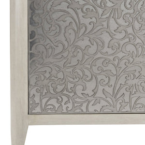Bernhardt Bernhardt Cornelia Buffet With Acanthus Metal Frieze, Nebbia Ash & Glazed Stainless Steel Accents 331132