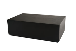 VIG Furniture Modrest Fresno - Modern Black Concrete Coffee Table VGGR-689980-BLK