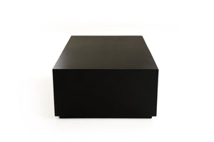 VIG Furniture Modrest Fresno - Modern Black Concrete Coffee Table VGGR-689980-BLK
