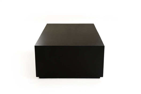 VIG Furniture Modrest Fresno - Modern Black Concrete Coffee Table VGGR-689980-BLK