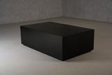 VIG Furniture Modrest Fresno - Modern Black Concrete Coffee Table VGGR-689980-BLK