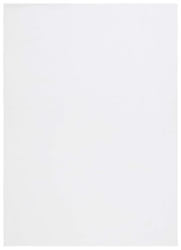 Safavieh Faux Rabbit Fur 100 Power Loomed Polyester Solid & Tonal Rug Ivory FRF100A-8