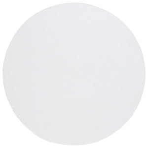 Safavieh Faux Rabbit Fur 100 Power Loomed Polyester Solid & Tonal Rug Ivory FRF100A-8