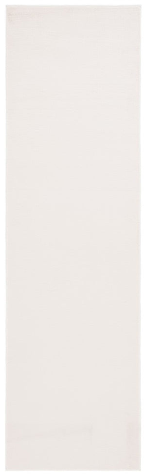 Safavieh Faux Rabbit Fur 100 Power Loomed Polyester Solid & Tonal Rug Beige FRF100B-8