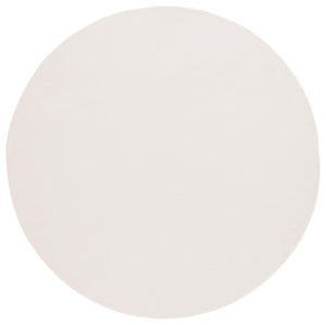 Safavieh Faux Rabbit Fur 100 Power Loomed Polyester Solid & Tonal Rug Beige FRF100B-8