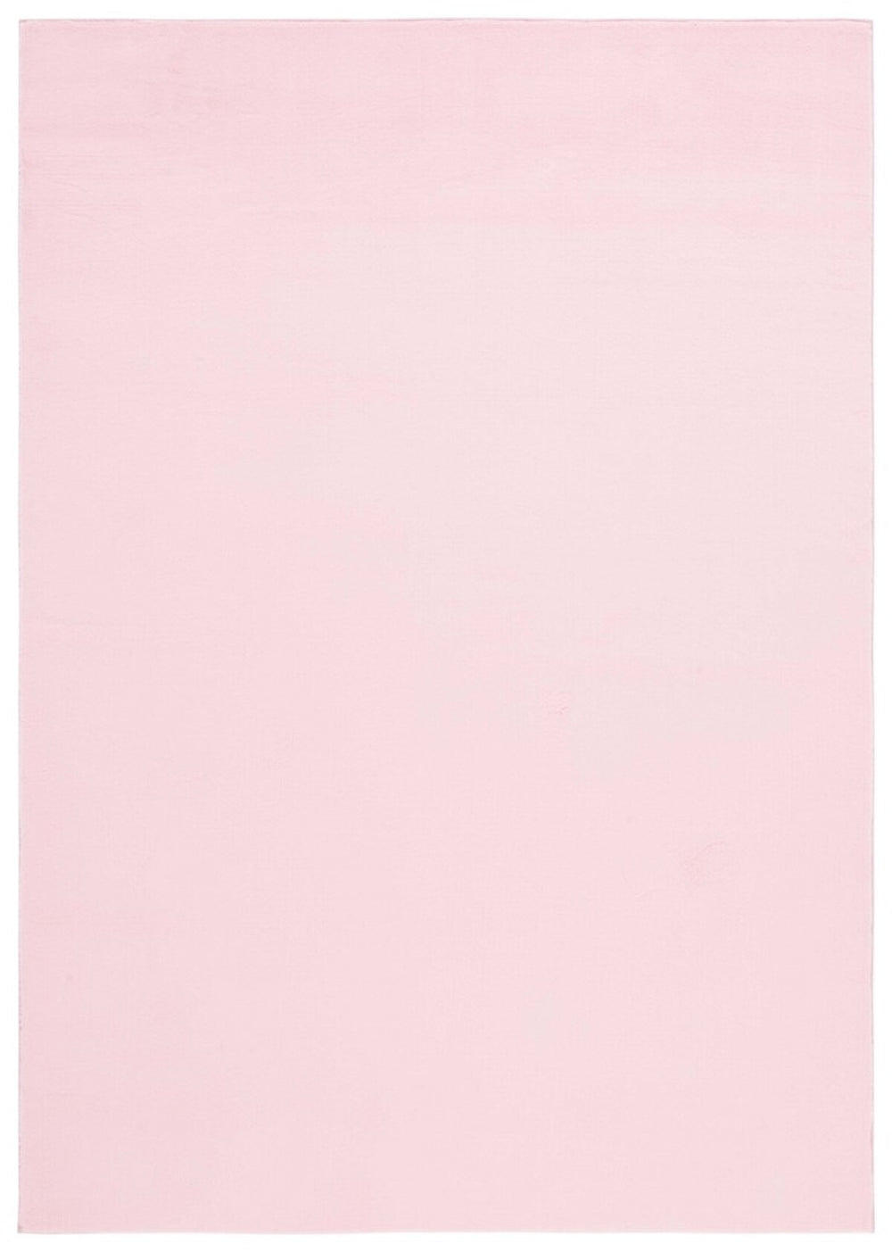 Safavieh Faux Rabbit Fur 100 Power Loomed Solid & Tonal Rug IIX Pink FRF100U-6R