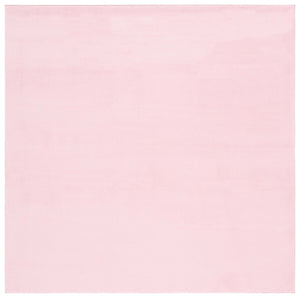 Safavieh Faux Rabbit Fur 100 Power Loomed Solid & Tonal Rug IIX Pink FRF100U-6R