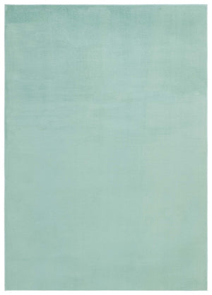 Safavieh Faux Rabbit Fur 100 Power Loomed Solid & Tonal Rug IIX Sage FRF100W-6R