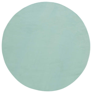 Safavieh Faux Rabbit Fur 100 Power Loomed Solid & Tonal Rug IIX Sage FRF100W-6R