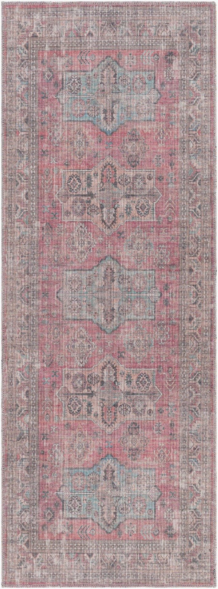 Livabliss Farrell Flatweave Runner Chenille Jute Blend Traditional Pattern for Hallways FRL2300-2712