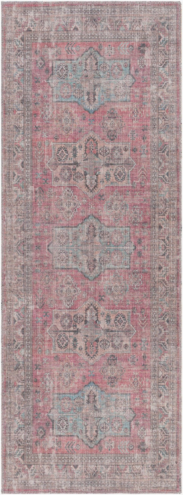 Livabliss Farrell Flatweave Runner Chenille Jute Blend Traditional Pattern for Hallways FRL2300-2712