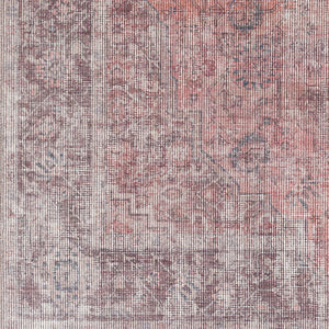 Livabliss Farrell Chenille Jute Flatweave Runner Rug Turkish Woven Hallway Entryway Accent Red, Light Brow 2'7" x 7'3" FRL2305-2773