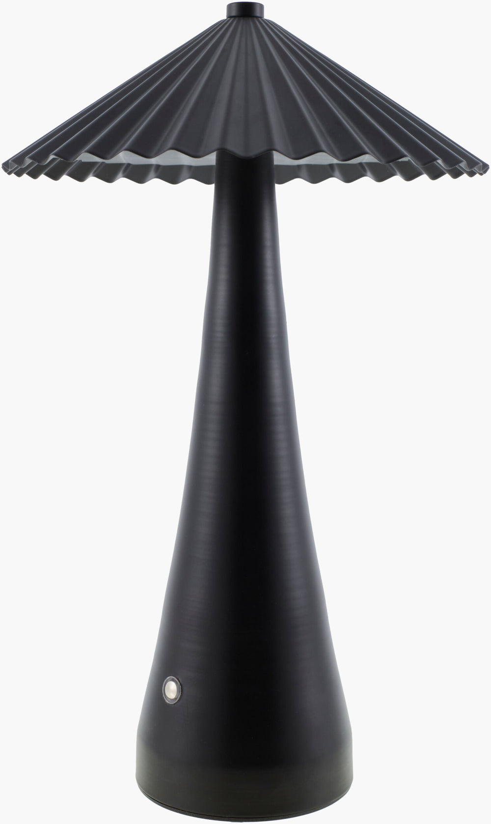 Surya Furnas Toricella Accent Table Lamp - 13" Arts & Crafts Style Iron Design For Elegant Home Lighting Body, Black Iron Frn-019