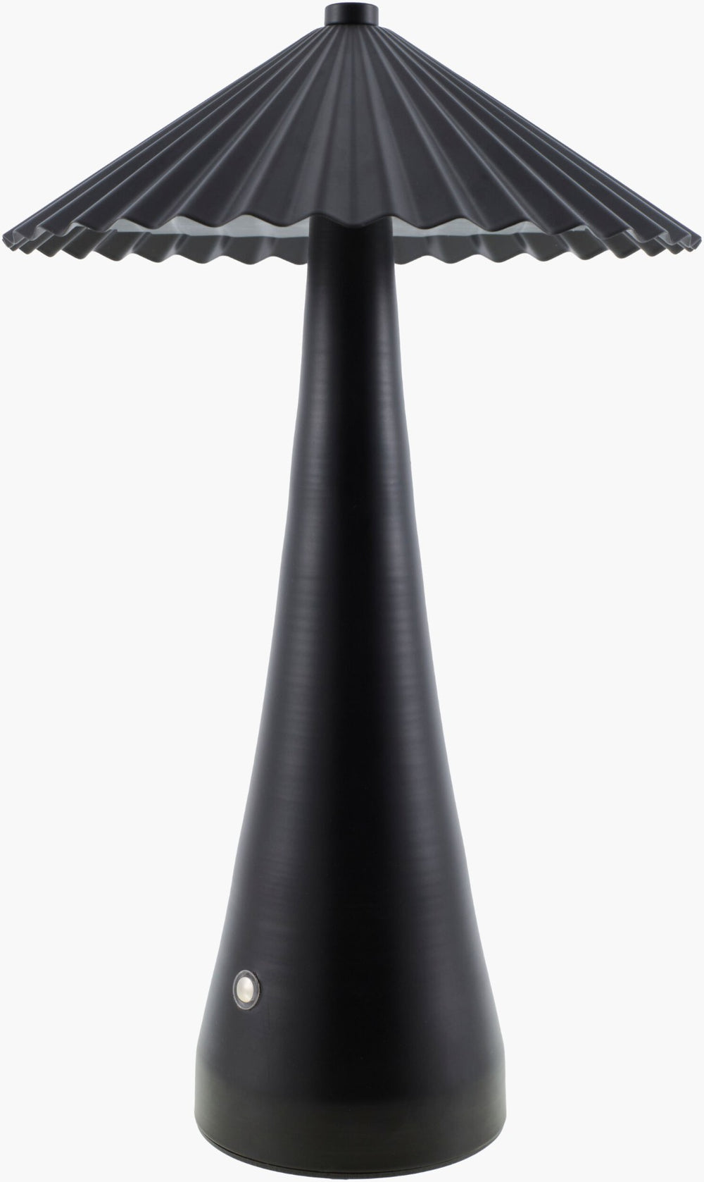 Livabliss Furnas Cordless Felt Accent Lamp Arts and Crafts Geometric Style for Desk or Nightstand FRN-019