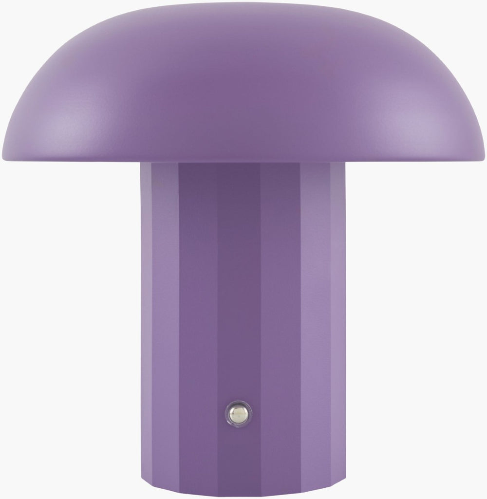 Livabliss Furnas Cordless Felt Accent Lamp Hand-painted Arts and Crafts Glow for Any Room FRN-021