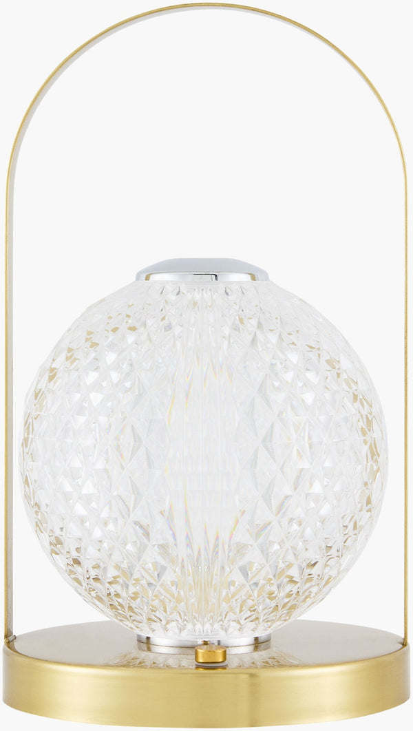 Livabliss Furnas Cordless Felt Table Lamp Handcrafted Arts and Crafts Accent for Any Room FRN-033