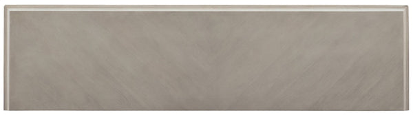 Hooker Furniture Elixir Six-Drawer Dresser In Sand-Blasted Walnut Veneer With Cedar & Felt-Lined Drawers, Champagne Hardware 5990-90002-LTWD