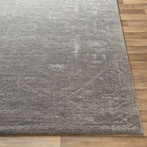 Livabliss Florence Machine Woven Polypropylene Accent Rug for Entryways Hallways and High Traffic Zones Gray, Light Gra 2' x 2'11" FRO2308-2211