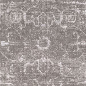 Livabliss Florence Machine Woven Polypropylene Accent Rug for Entryways Hallways and High Traffic Zones Gray, Light Gra 2' x 2'11" FRO2308-2211