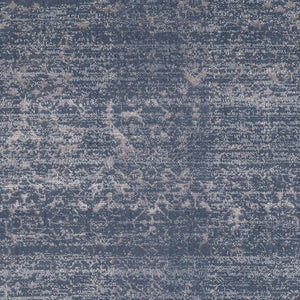 Livabliss Florence Collection Machine Woven Polypropylene Accent Rug for Entryways and Kitchens Denim, Light Gr 2'7" x 7'3" FRO2309-2773