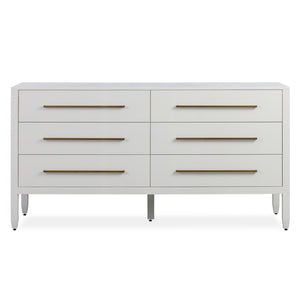Kirby Dresser, White Salt Flat - Kirby Dresser White SFKIRBDRS00WH Malouf
