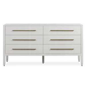 Kirby Dresser, White Salt Flat - Kirby Dresser White SFKIRBDRS00WH Malouf