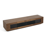 VIG Furniture Modrest Frost - Modern Walnut TV Unit VGWCTV004-WAL