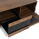 VIG Furniture Modrest Frost - Modern Walnut TV Unit VGWCTV004-WAL