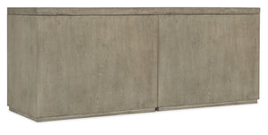 Hooker Furniture Linville Weathered Mink Credenza With Lateral File, Locking Drawer, Adjustable Shelves, Freestanding Design 24.00 L x 72.00W x 30.00H 6150-10909-85