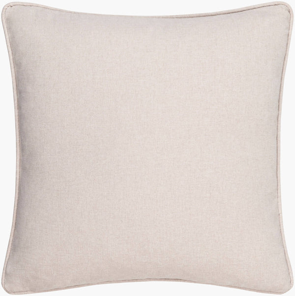 Surya Florissant 22"L X 22"W Modern Polyester Accent Pillow Cover – Stylish & Easy Care For Your Home! Purple Polyester,Polyester Frs002-2020