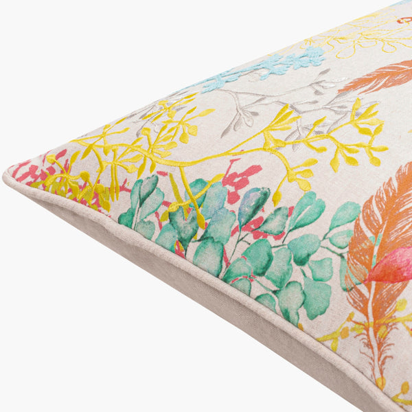 Surya Florissant 22"L X 22"W Modern Polyester Accent Pillow Cover – Stylish & Easy Care For Your Home! Purple Polyester,Polyester Frs002-2020