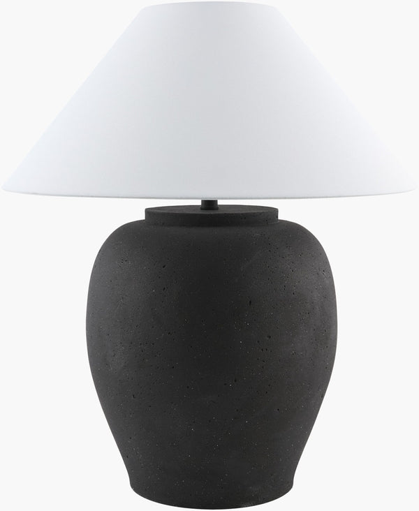 Livabliss Forest Artisan Hand-painted Table Lamp with Linen Shade for Warm Ambient Living FRT-018
