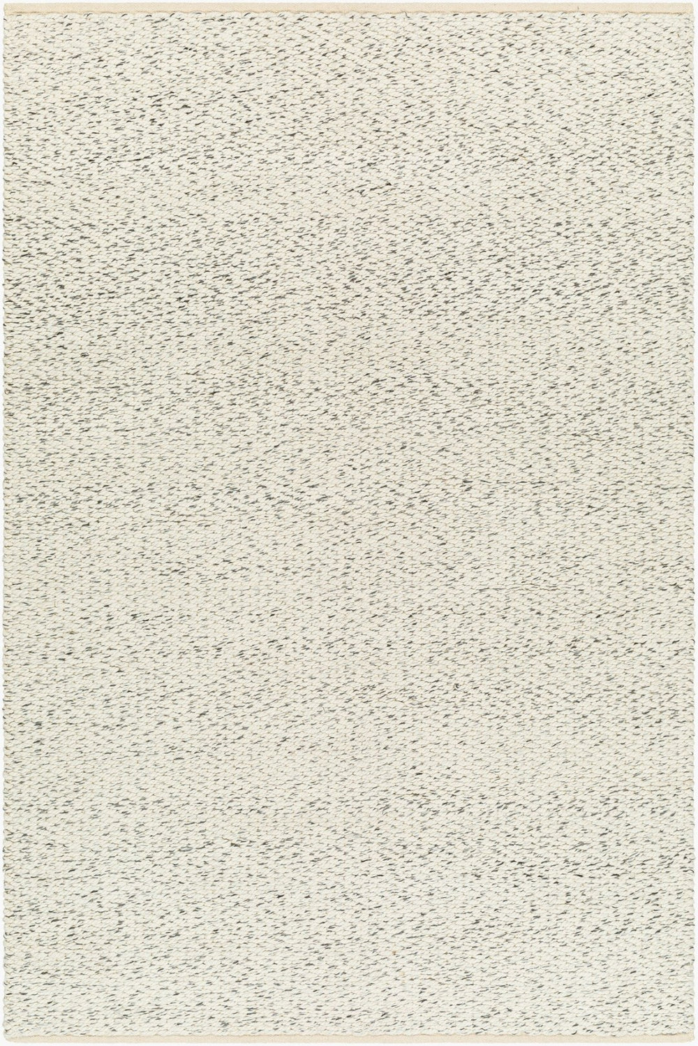 Livabliss Firat Hand-loomed Cotton Wool Flatweave Runner Rug for Entryways and Hallways Ivory, Gray 2'6" x 8' FRT2300-268