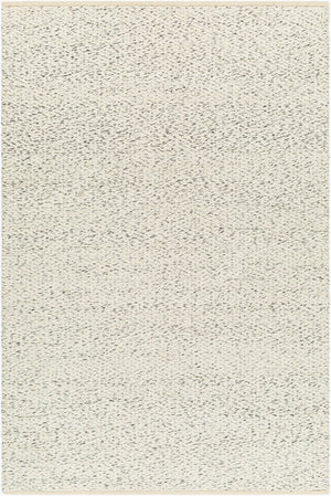 Livabliss Firat Hand-loomed Cotton Wool Flatweave Runner Rug for Entryways and Hallways Ivory, Gray 2'6" x 8' FRT2300-268