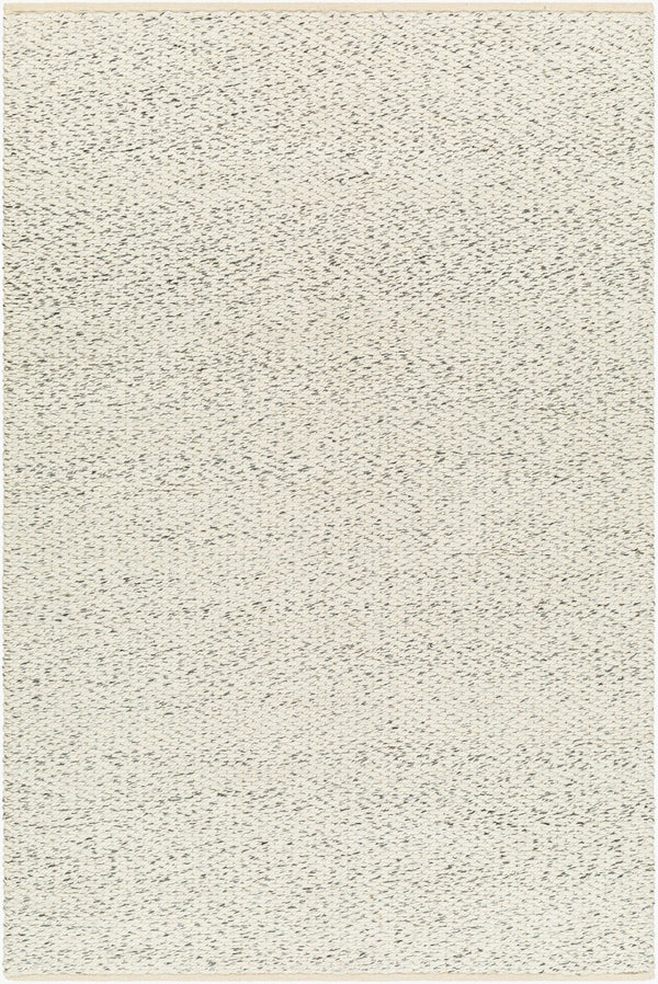 Livabliss Firat Hand-loomed Cotton Wool Flatweave Runner Rug for Entryways and Hallways Ivory, Gray 2'6" x 8' FRT2300-268