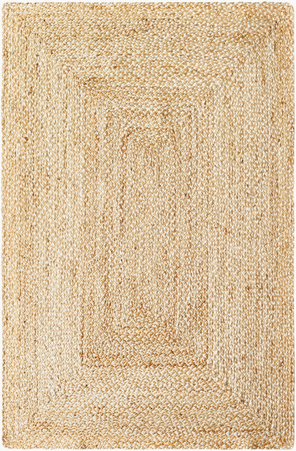 Livabliss Firat Handloomed Jute Runner Rug Natural Earthy Texture for Hallway or Entryway Tan, Ivory 8' x 10' FRT2301-810