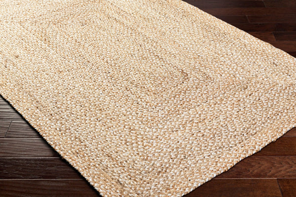 Livabliss Firat Handloomed Jute Runner Rug Natural Earthy Texture for Hallway or Entryway Tan, Ivory 8' x 10' FRT2301-810