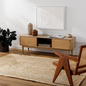 Livabliss Firat Handloomed Jute Runner Rug Natural Earthy Texture for Hallway or Entryway Tan, Ivory 2'6" x 8' FRT2301-268