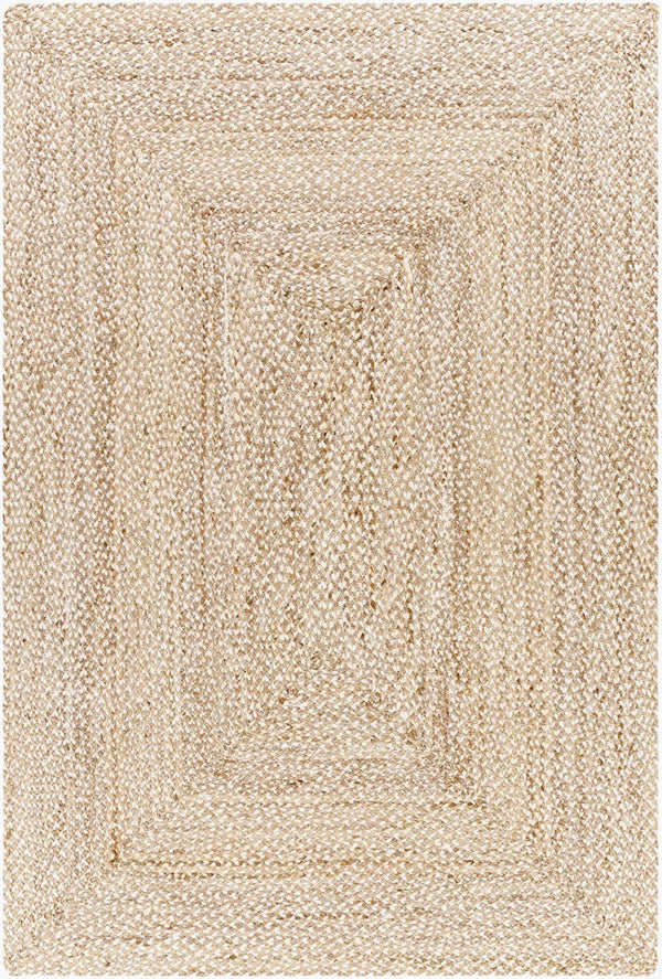 Livabliss Firat Hand-loomed Jute Runner Rug Artisan Natural Texture for Hallways and Entryways Light Brown, Iv 27" x 45" FRT2302-2745