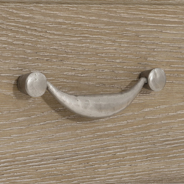 Bernhardt Bernhardt Aventura Nightstand With Soft-Close Drawers, Usb Charging, White Oak Grain, 28"W 318226