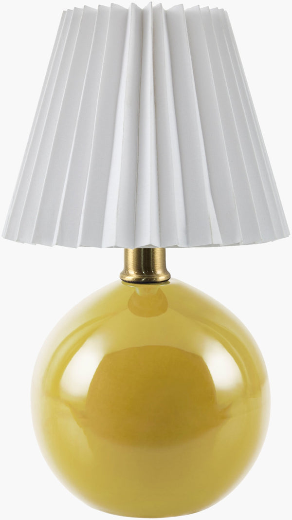 Livabliss Ferez Ceramic Base Table Lamp with Linen Shade for Nightstand or Modern Desk FRZ-009
