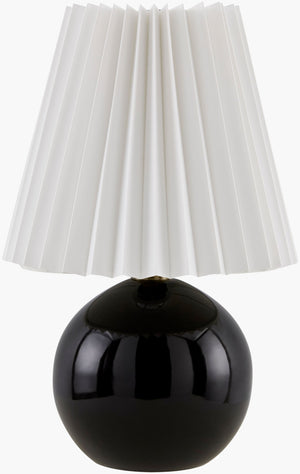 Livabliss Ferez Ceramic Base Linen Shade Table Lamp Soft Ambient Glow for Modern Interiors FRZ-013