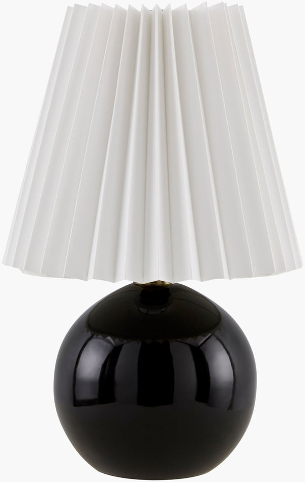 Livabliss Ferez Ceramic Base Linen Shade Table Lamp Soft Ambient Glow for Modern Interiors FRZ-013