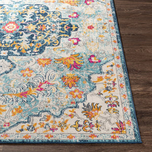 Livabliss Floransa Traditional Polypropylene Area Rug Turkey Woven Plush Living Room Anchor FSA2314-9123